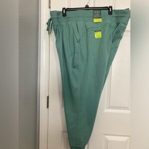 Nwt Tek Gear ultras soft fleece joggers 3X